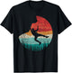 Vintage Retro Rock Climber & Rock Climbing T-Shirt - T-Shirt | Black
