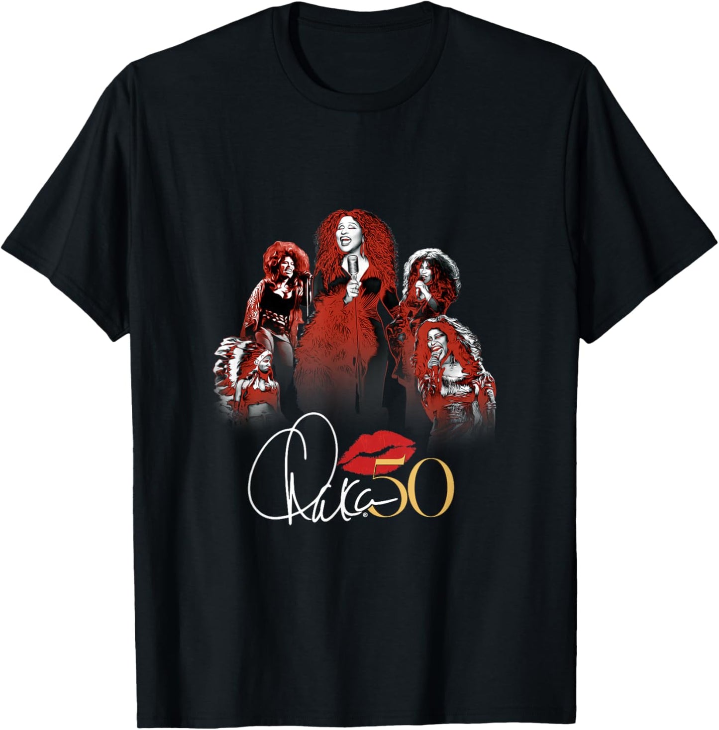 Chaka Khan - Chaka 50 T-Shirt - T-Shirt | Black