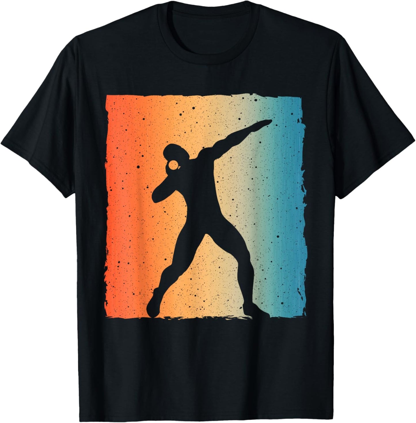 Cool Shot Put Art Women Shotput Throwing Shot Putter T-Shirt - T-Shirt | Black
