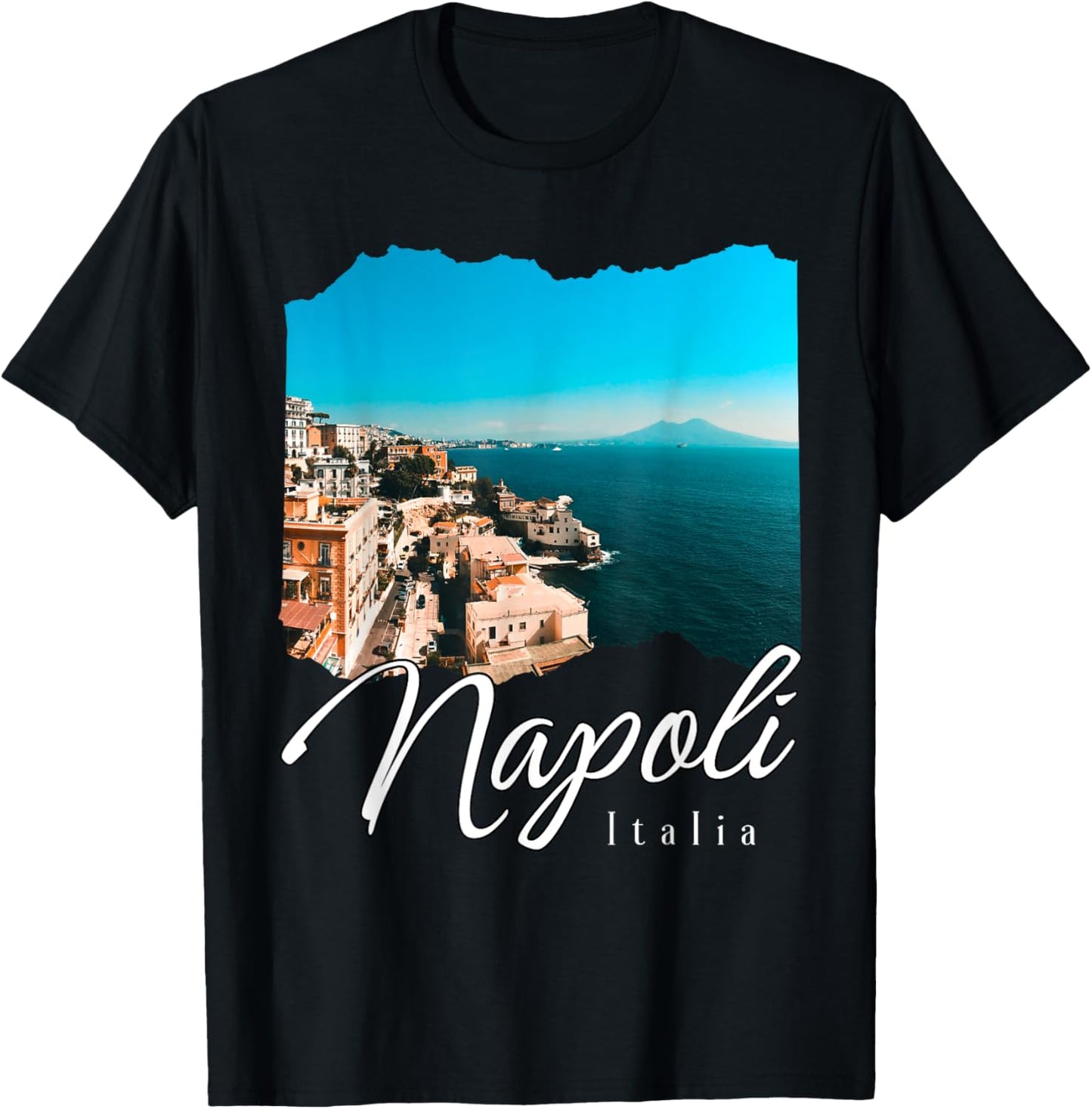 Napoli Italia / Naples Italy / Naples T-Shirt - T-Shirt | Black