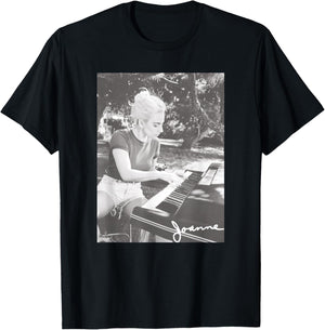 Official Lady Gaga Joanne Photo T-Shirt - T-Shirt | Black