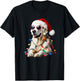 Christmas English Cream Golden Retriever Mom Dog Puppy Xmas T-Shirt - T-Shirt | Black