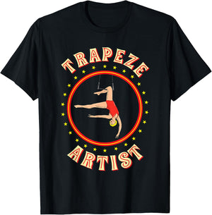 Trapeze Artist Circus Trapeze Artist Costume T-Shirt - T-Shirt | Black