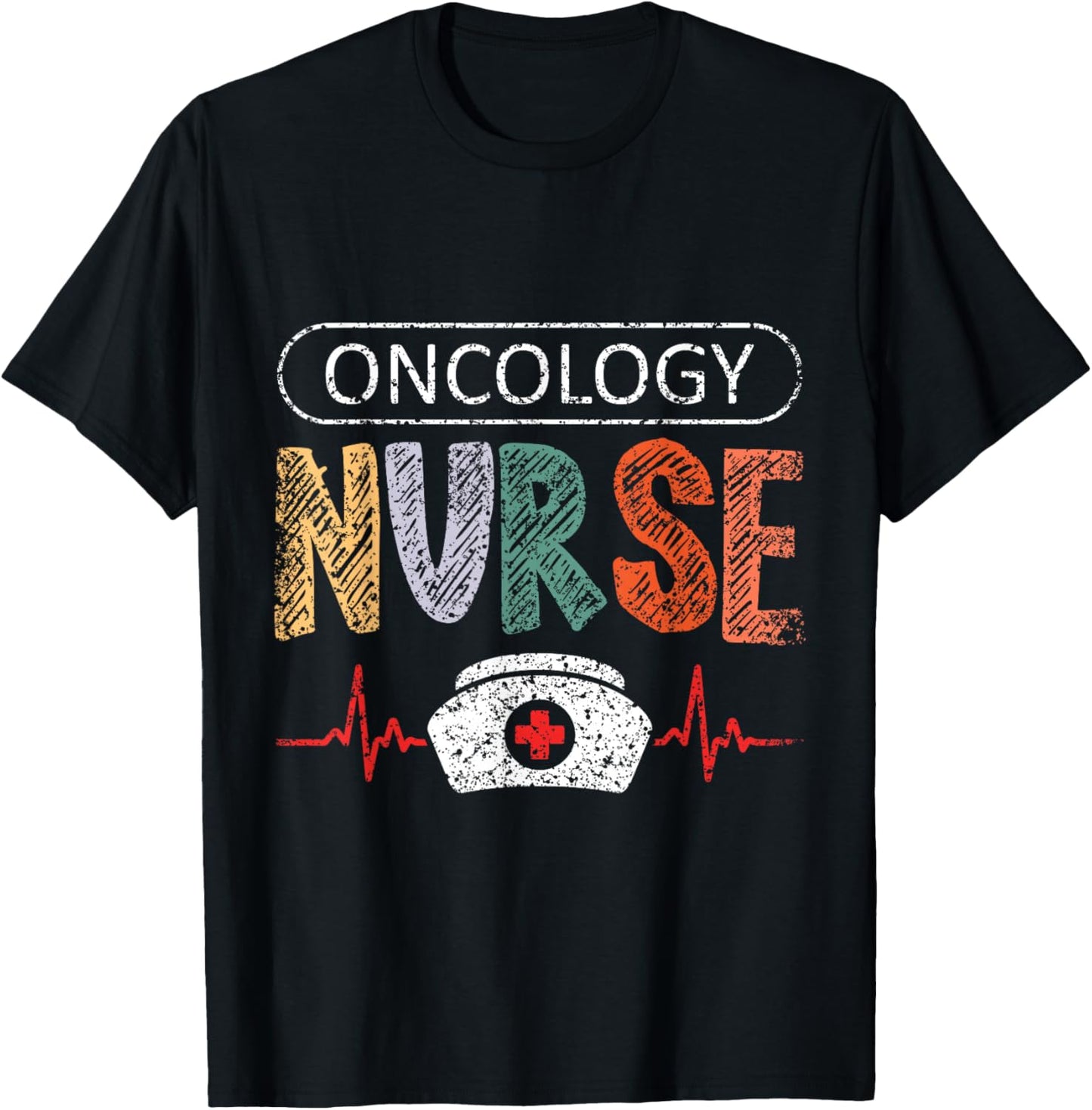 Oncology Nurse Cancer Nursing Nurses Oncology Nurse T-Shirt - T-Shirt | Black