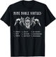 Nine Noble Virtues Shirt, Vikings Pride, Norse T-Shirt - T-Shirt | Black