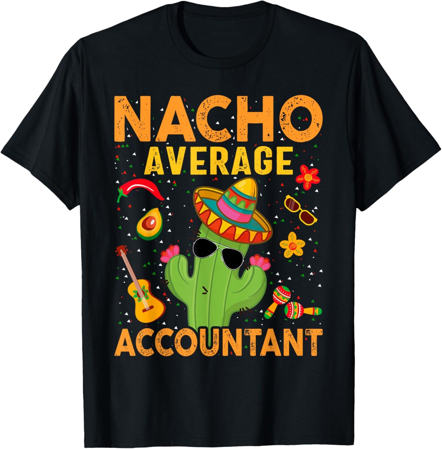 Fun Hilarious Accounting Humor | Funny Accountant T-Shirt - T-Shirt | Black