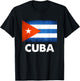 Cuba Flag T-Shirt - T-Shirt | Black