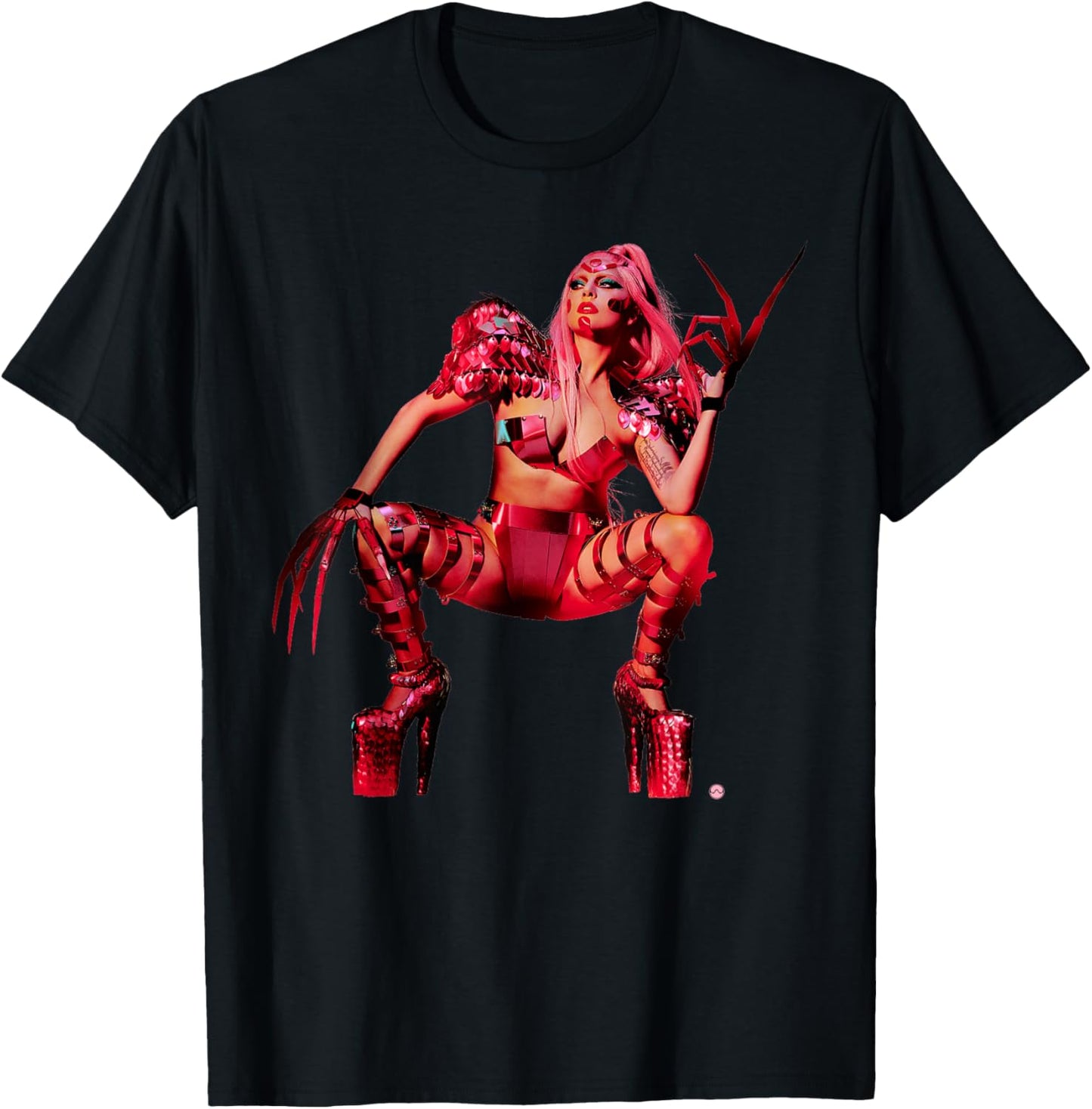 Official Lady Gaga Chromatica T-Shirt - T-Shirt | Black