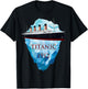 Titanic Shirt Vintage Ocean Cruise Sailing Ship Voyage 1912 T-Shirt - T-Shirt | Black