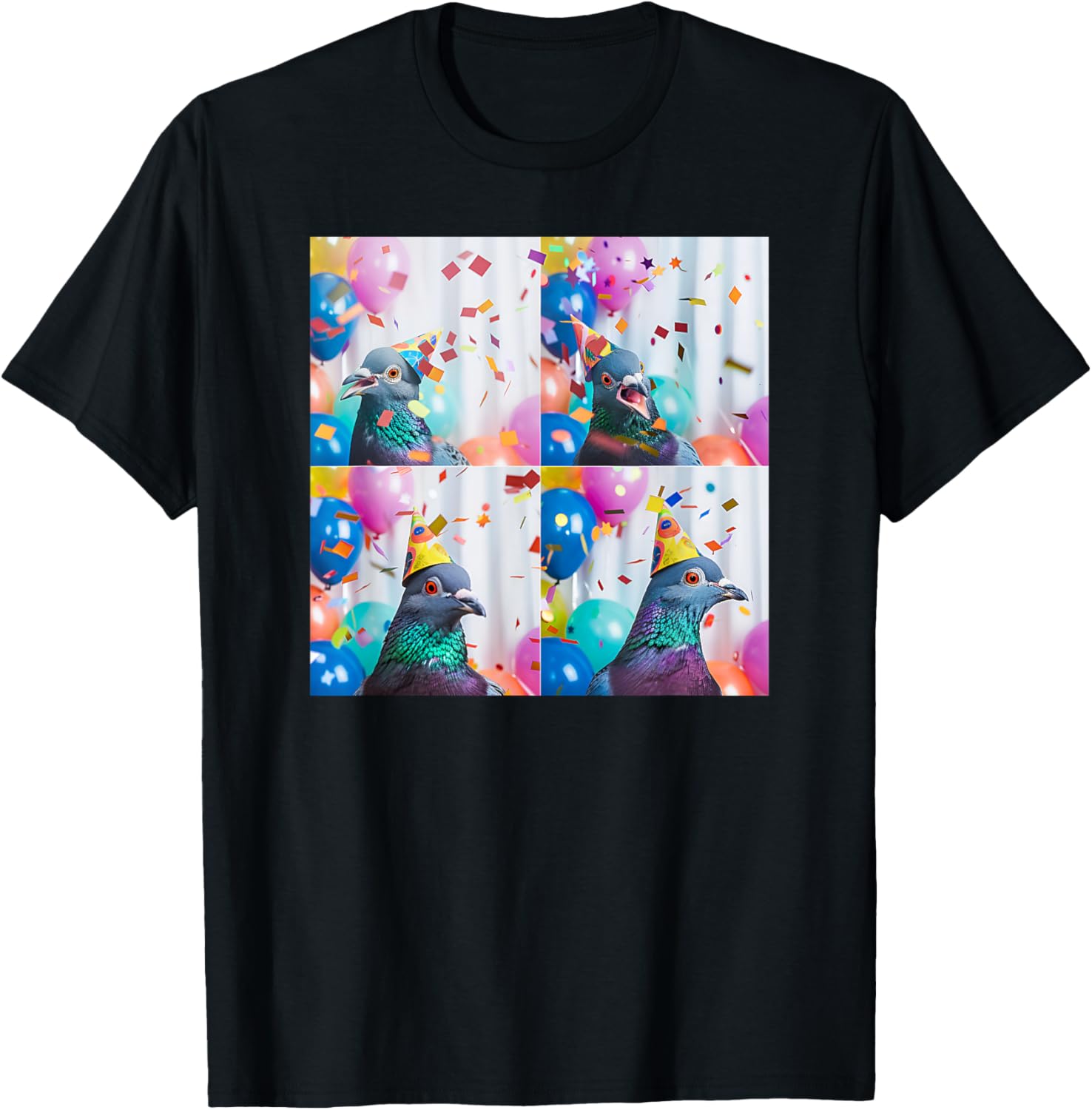 Pigeon Lover Pigeon Fancier Funny Racing Pigeon Birthday T-Shirt - T-Shirt | Black