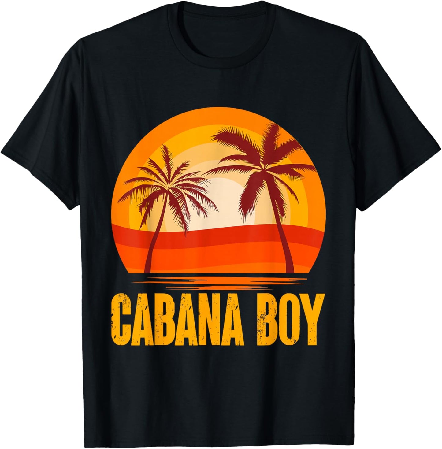 Cabana Boy Beach Bartender Cabana Boy T-Shirt - T-Shirt | Black