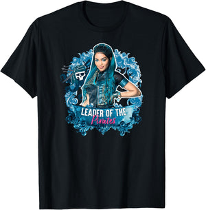 Descendants 3 Leader of The Pirates T-Shirt - T-Shirt | Black