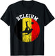 Belgium Soccer Belgian Pride Belgie Belgium Belgium Flag T-Shirt - T-Shirt | Black