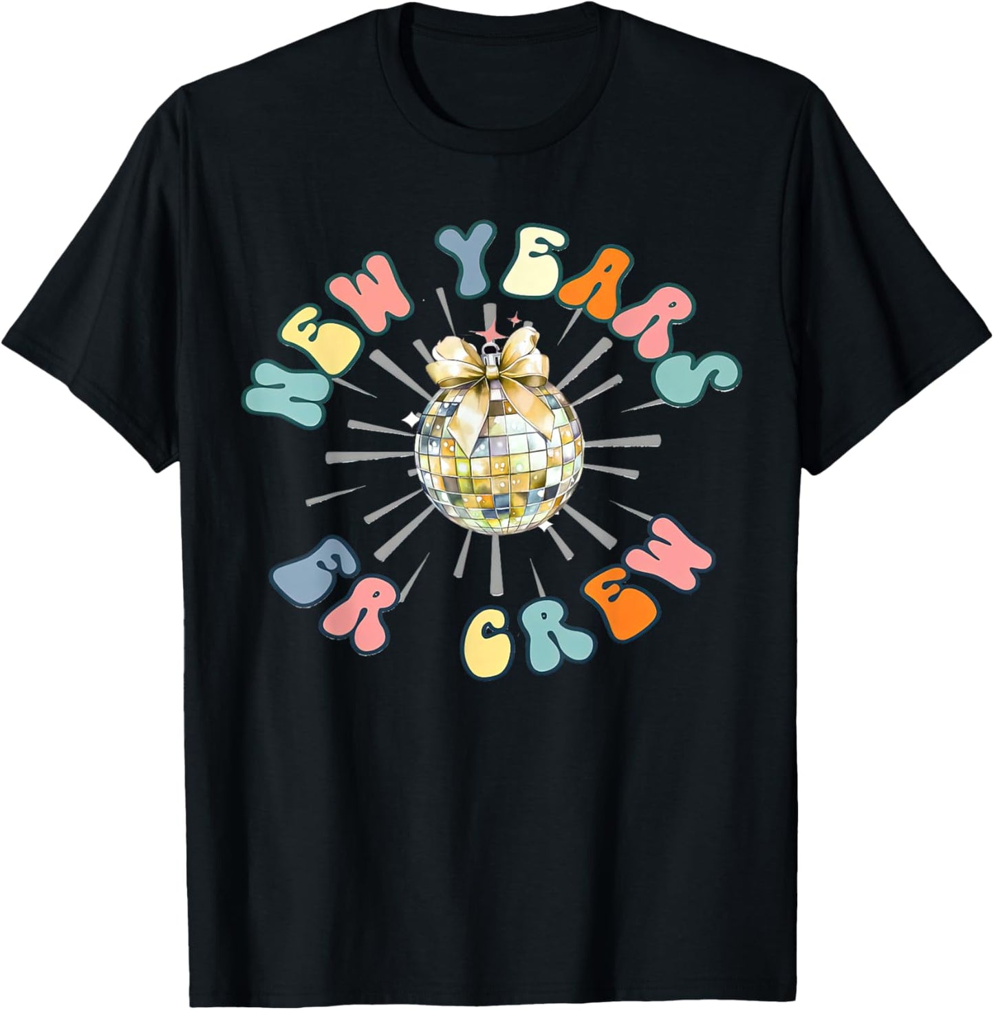 Happy New Years ER Nurses, ER Staff New Years Emergency Room T-Shirt - T-Shirt | Black