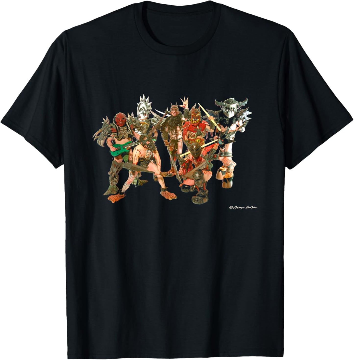 Heavy Metal Band GWAR by George DuBose T-Shirt - T-Shirt | Black