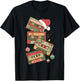80 Christmas Cassette Tape Pencil 1980 Retro Throwback Music T-Shirt - T-Shirt | Black