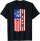 Vintage Style Boston Baseball and Men T-Shirt - T-Shirt | Black