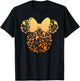 Disney Minnie Mouse Halloween Ghosts & Pumpkins Gradient T-Shirt - T-Shirt | Black