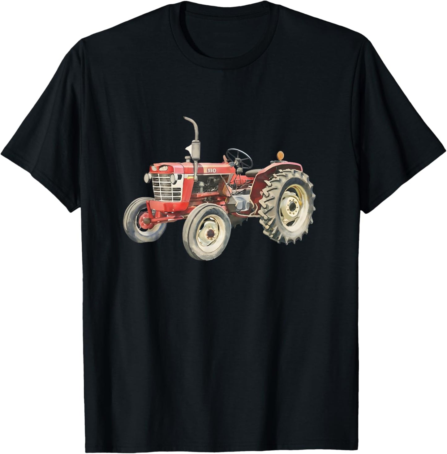 Vintage 1964 Masey Fergusons 180 Tractor T-Shirt - T-Shirt | Black