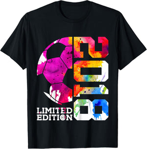 Kids 7th BIRTHDAY SOCCER LIMITED EDITION 2018 T-Shirt - T-Shirt | Black