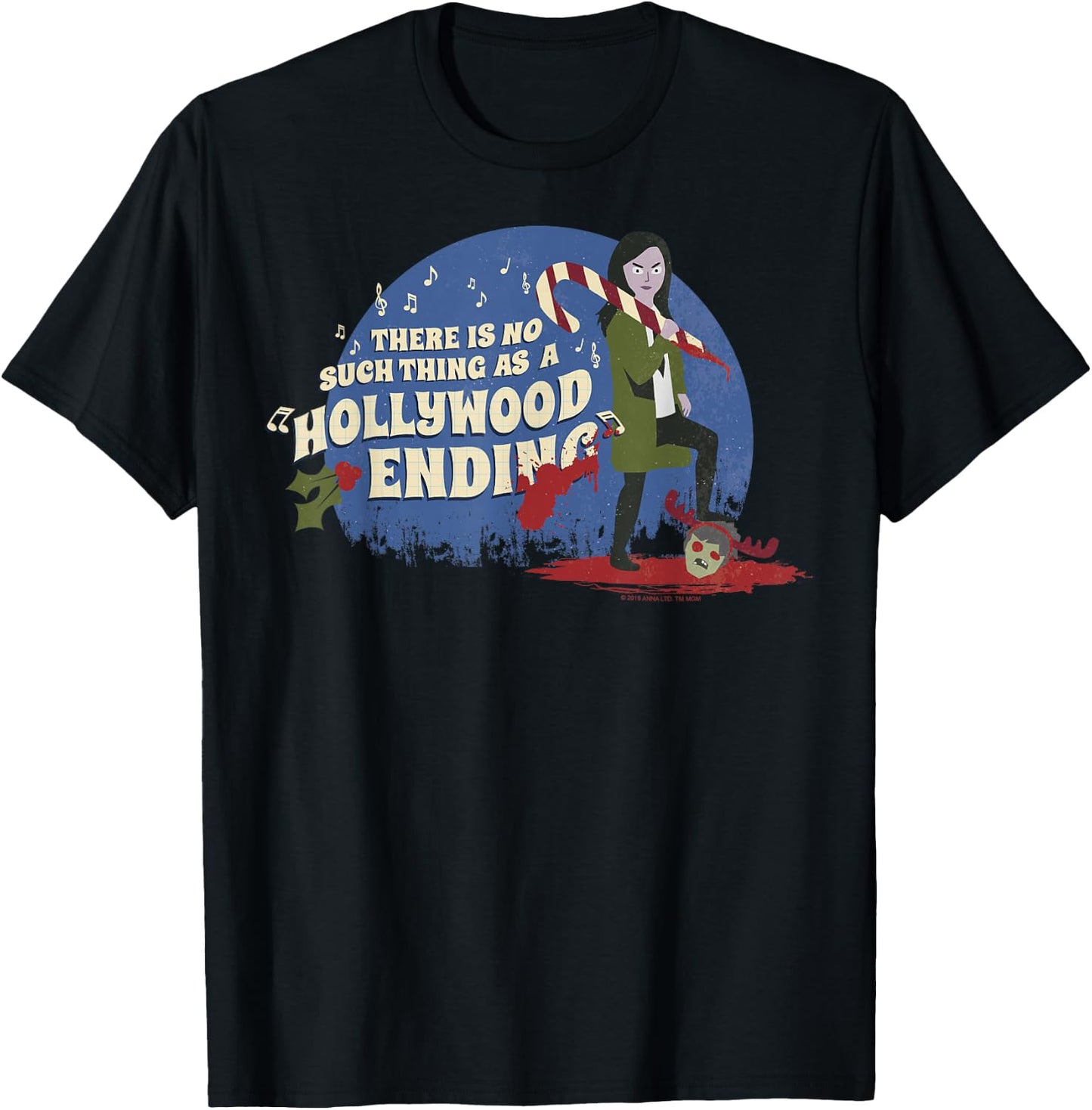 Anna and the Apocalypse No Hollywood Ending T-Shirt - T-Shirt | Black