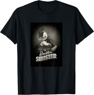 Disney Mickey And Friends Halloween Ducktor Sinister Donald T-Shirt - T-Shirt | Black