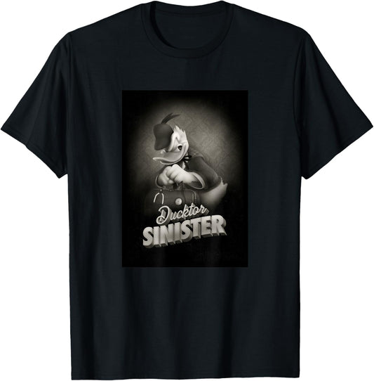 Disney Mickey And Friends Halloween Ducktor Sinister Donald T-Shirt - T-Shirt | Black