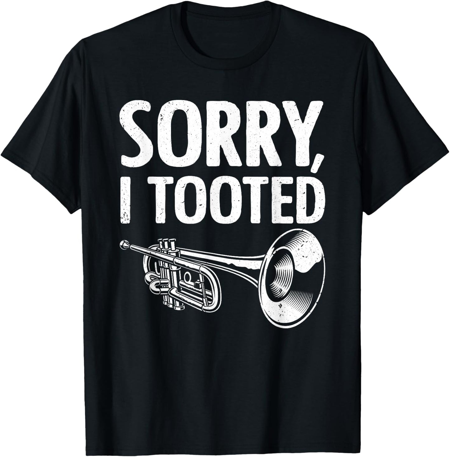 Funny Trumpet Player Design Women Trumpet Trumpeter T-Shirt - T-Shirt | Black
