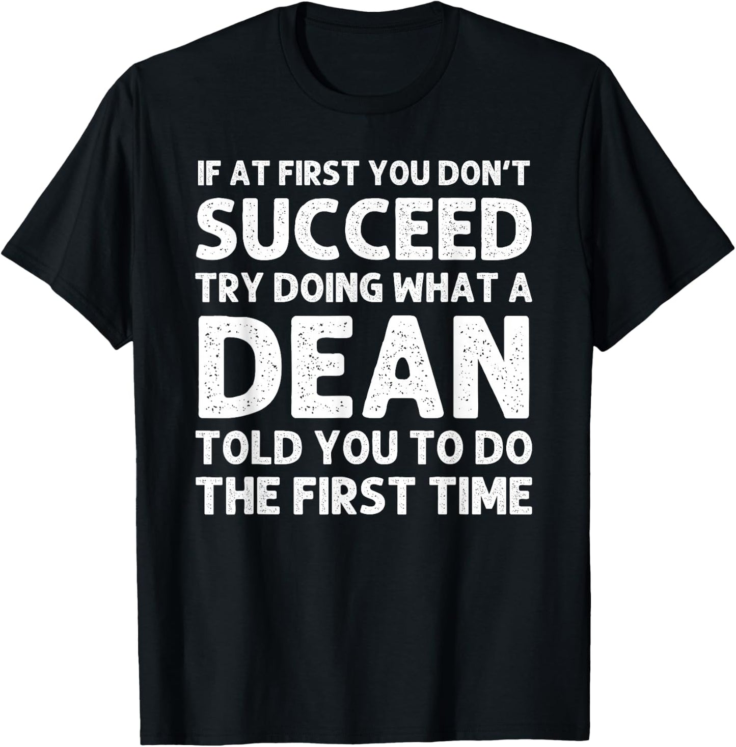 DEAN Funny Surname Family Tree Birthday Reunion Idea T-Shirt - T-Shirt | Black