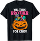 Will Trade Brother For Candy Matching Halloween Sister Girls T-Shirt - T-Shirt | Black