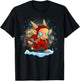 Cute Anime Krampus pajamas Christmas Kid's Women's T-Shirt - T-Shirt | Black