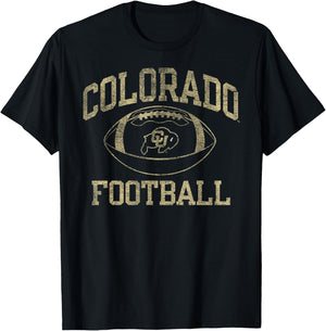 Colorado Buffaloes Football Intensity Black T-Shirt - T-Shirt | Black