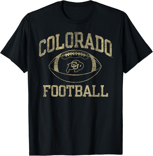 Colorado Buffaloes Football Intensity Black T-Shirt - T-Shirt | Black