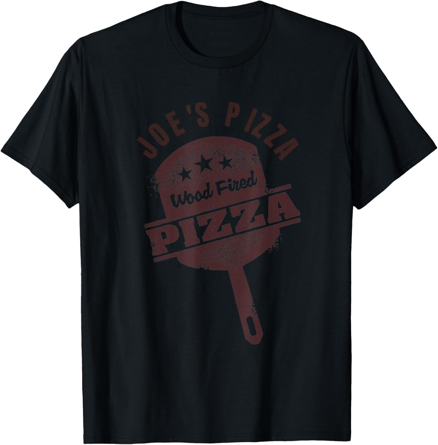 Joe's Wood Fired Pizza Restaurant Employee Customer Tea T-Shirt - T-Shirt | Black
