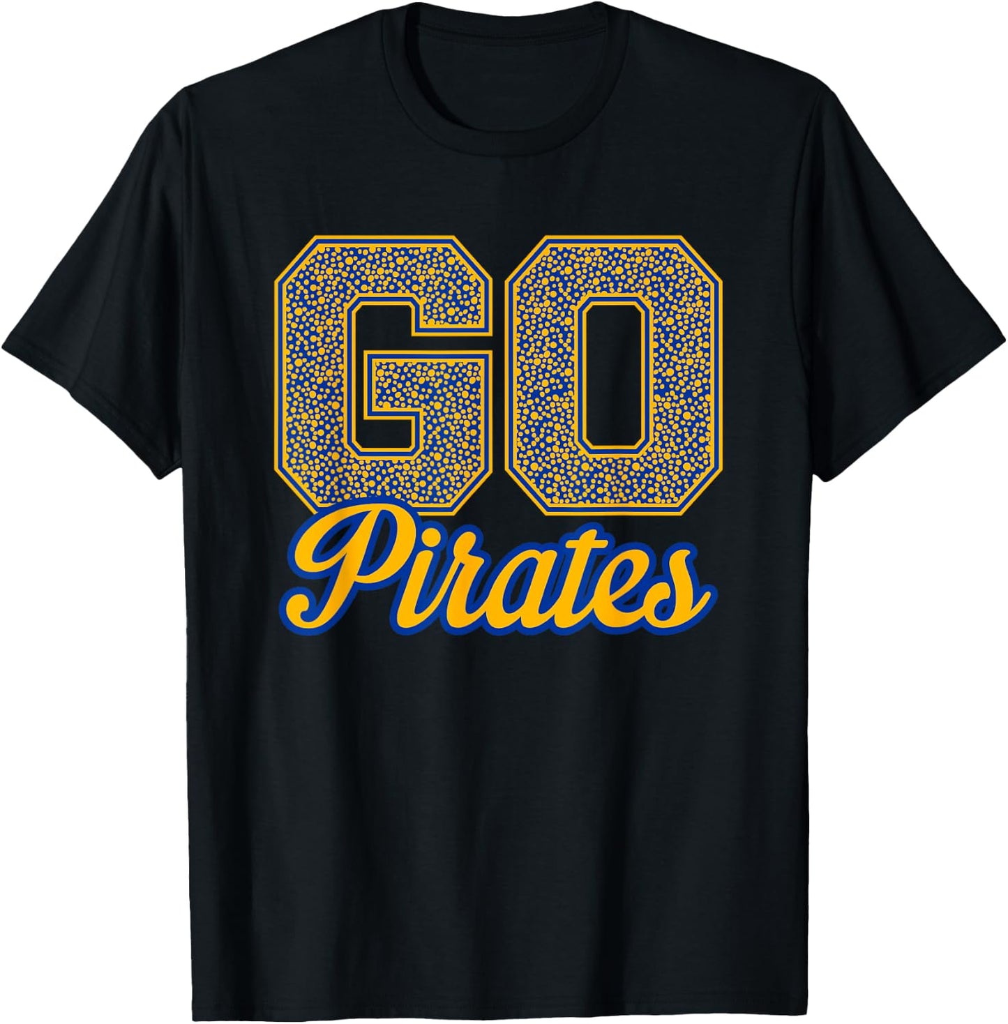 Gosnell Pirates GO! School Pride T-Shirt - T-Shirt | Black