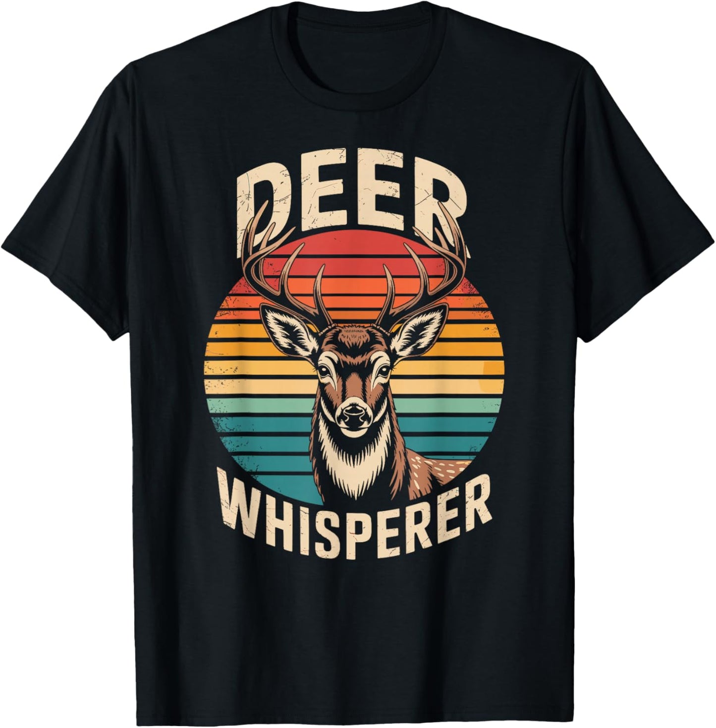 Deer Whisperer T-Shirt - T-Shirt | Black