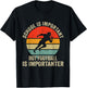 School Is Important Football Is Importanter Football Lineman T-Shirt - T-Shirt | Black
