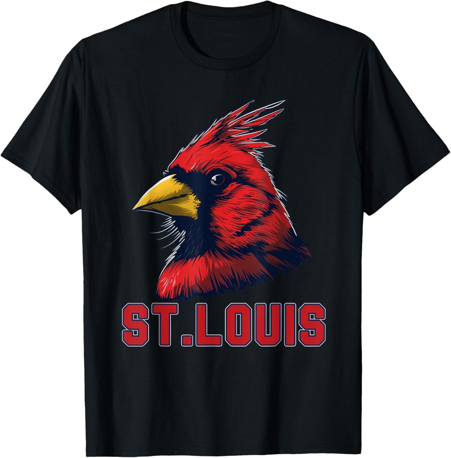 Classic St.Louis Vintage Gifts Throwback Design T-Shirt - T-Shirt | Black