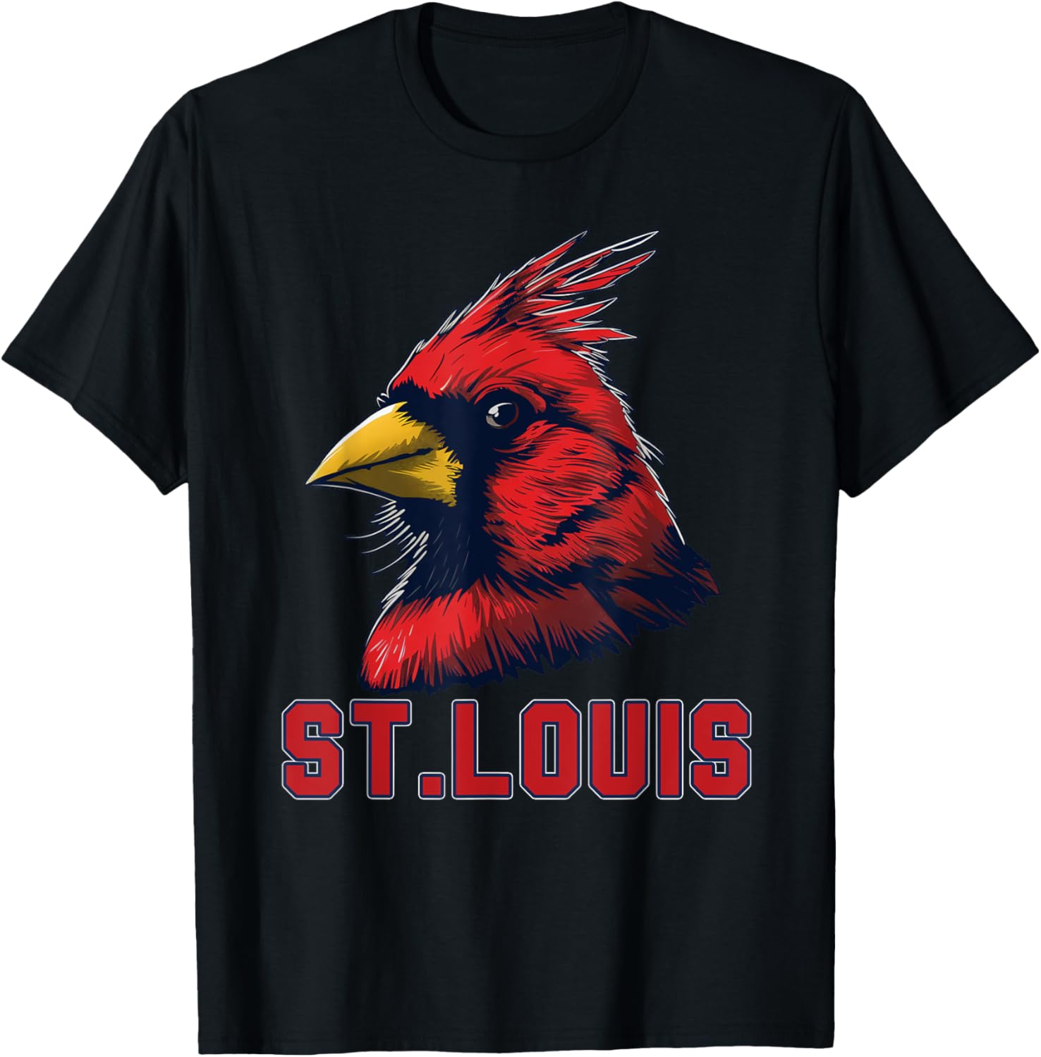 Classic St.Louis Vintage Gifts Throwback Design T-Shirt - T-Shirt | Black