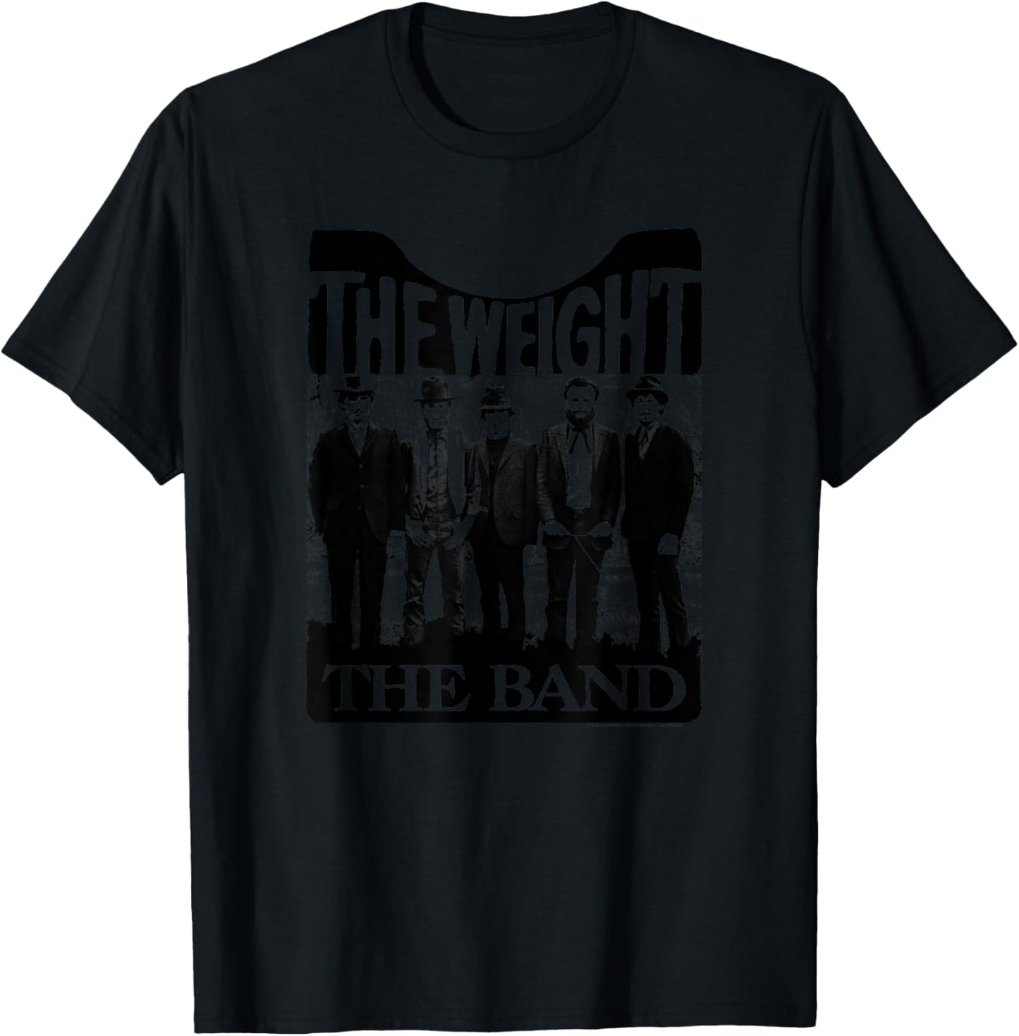 The Band The Weight Elliot Landy Photo T-Shirt - T-Shirt | Black
