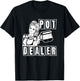 Funny Diner Waitress Retro Server Coffee Pot Dealer T-Shirt - T-Shirt | Black