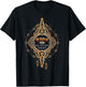 Funny Spiritual Saying Third Eye Sees Through Your Shit T-Shirt - T-Shirt | Black