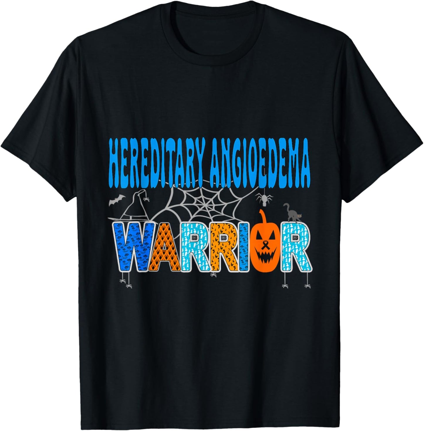 Hereditary Angioedema awareness for halloween T-Shirt - T-Shirt | Black