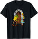 Enchanting Queen Alice in Wonderland Frog Footman Castle T-Shirt - T-Shirt | Black