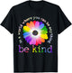 In A World Where You Can Be Anything Be Kind Hippie T-Shirt - T-Shirt | Black