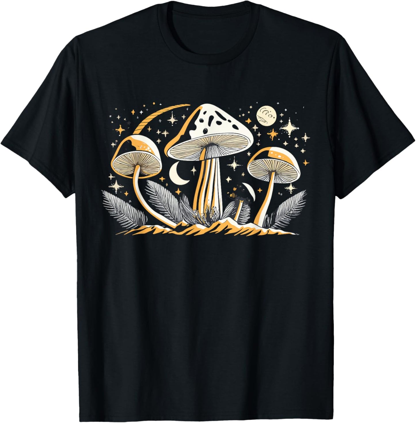 The Mushrooms Are Calling And I Must Go T-Shirt - T-Shirt | Black