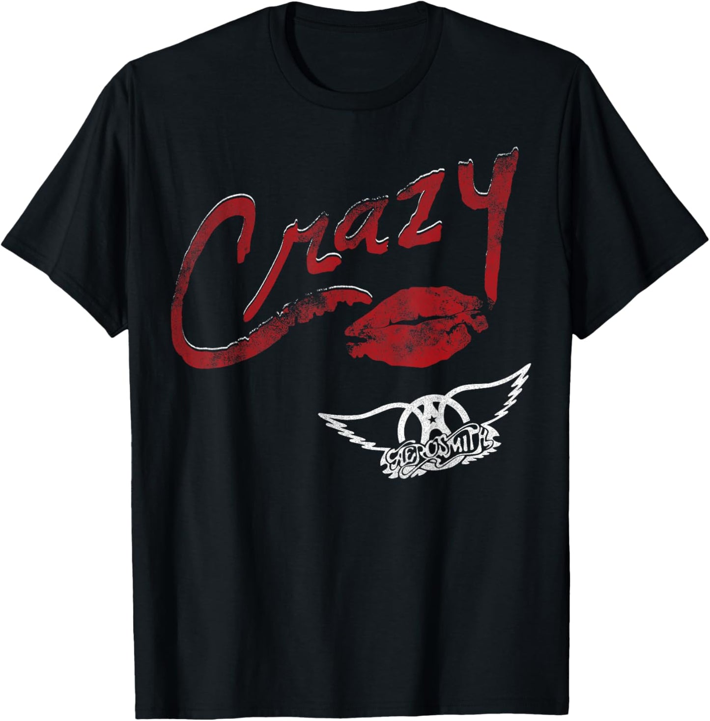 Aerosmith - Crazy T-Shirt - T-Shirt | Black