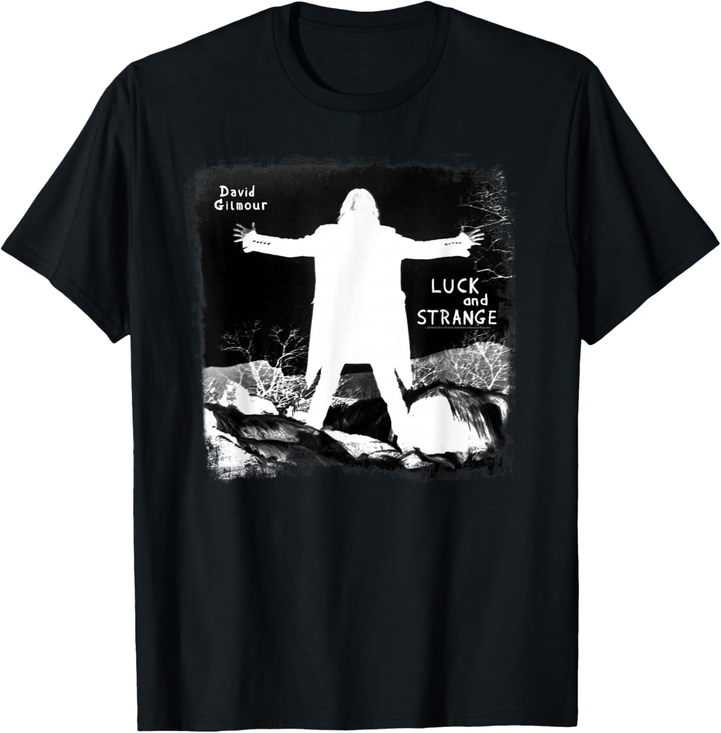 Luck and Strange Amazon Exclusive Song Titles T-Shirt - T-Shirt | Black