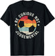 Be Curious Not Judgemental Vintage Retro Soccer Ball Player T-Shirt - T-Shirt | Black