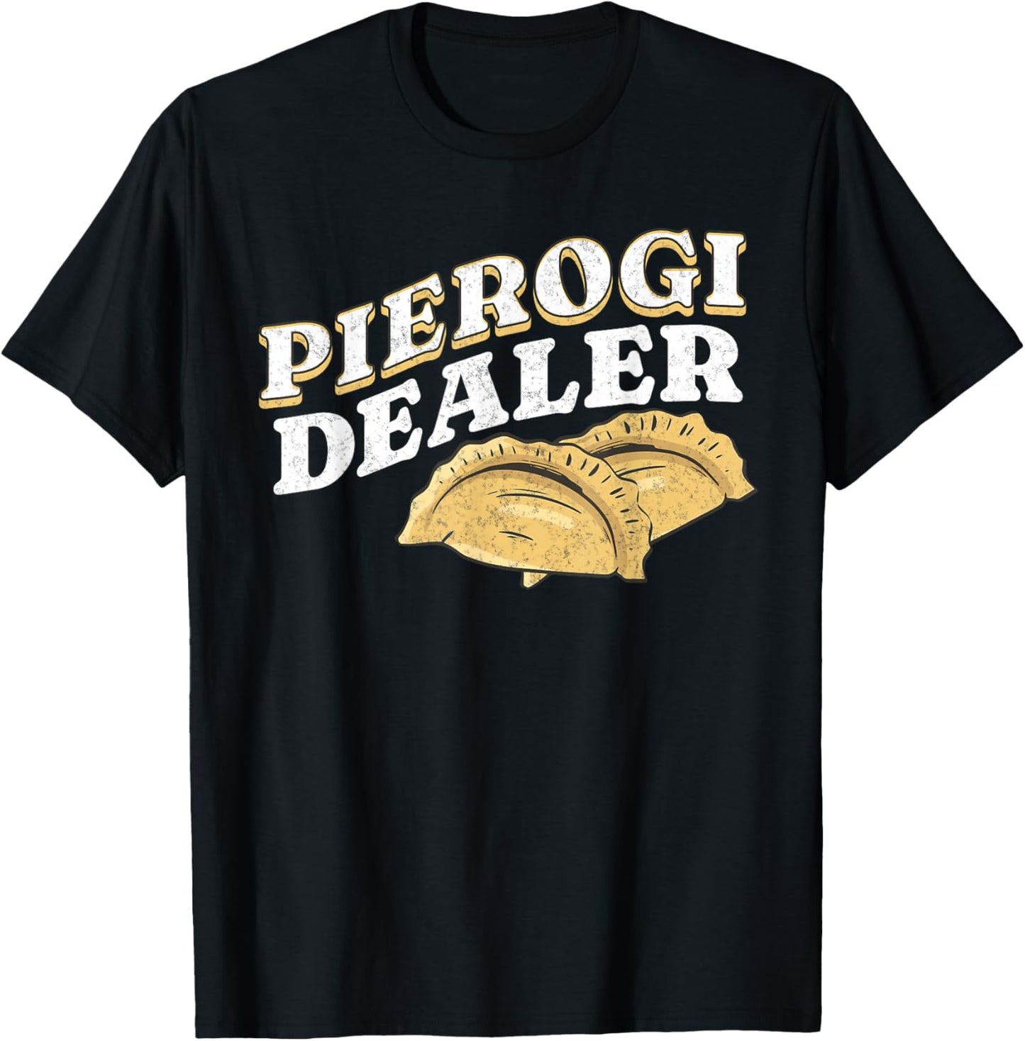 Pierogi Dealer Funny Polish Kielbasa Poland Polska Christmas T-Shirt - T-Shirt | Black